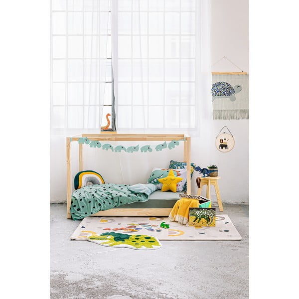 Otroška bombažna posteljnina Bonami Selection Dino, 140 x 200 cm-image-2