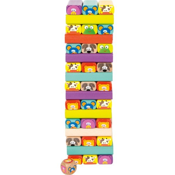 Igra z lesenimi kockami Legler Animals-image-2