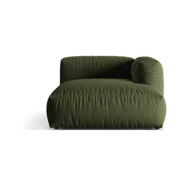 Zelen modul za sedežno garnituro (desni kot) Martina – Micadoni Home