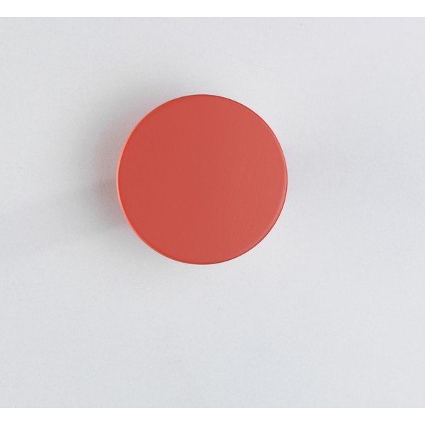 Koralno rdeča stenska kljuka Wenko Melle, ⌀ 6 cm-image-3