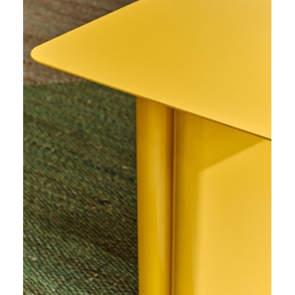 Kovinska stranska mizica 42x42 cm Arvin – Kave Home-image-3