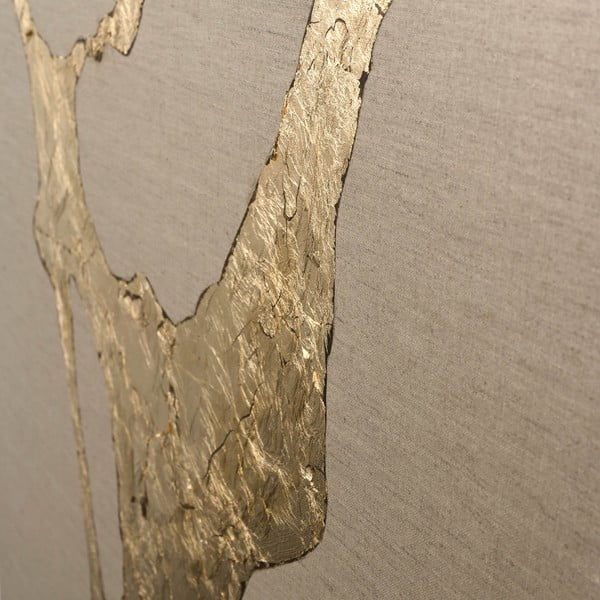 Ročno naslikana slika 90x120 cm Wild Horizon Gold – Malerifabrikken-image-3