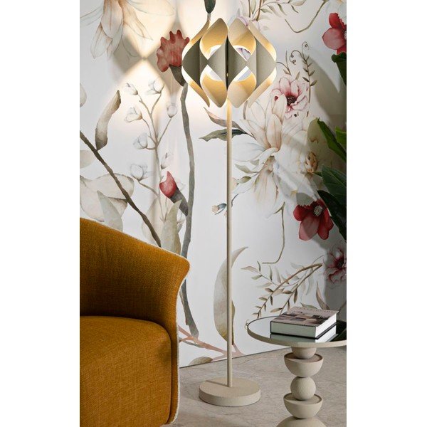 Bež stoječa svetilka s kovinskim senčilom (višina 155 cm) Space – Mauro Ferretti-image-1