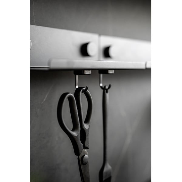 Kovinski obešalniki v kompletu 6 ks z namestitvijo brez vrtanja – Wenko-image-1