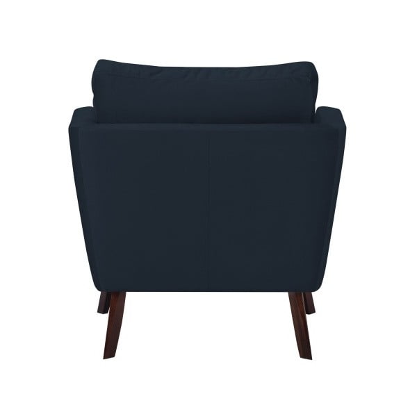 Temno moder fotelj Mazzini Sofas Elena-image-1