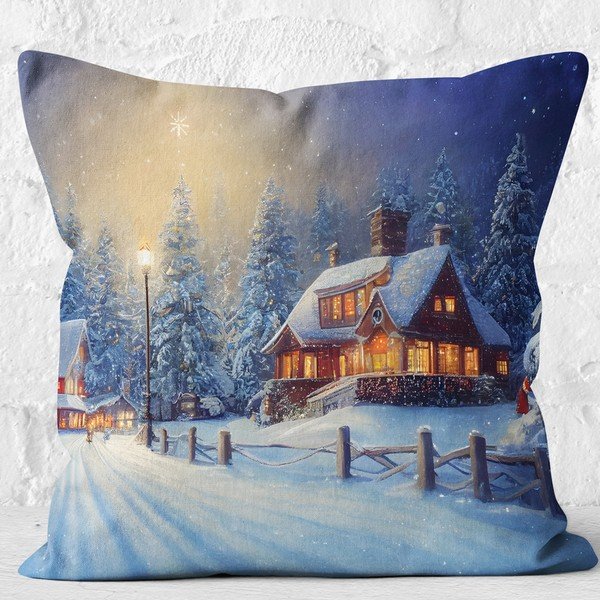 Prevleka za blazino z božičnim motivom 43x43 cm – Mila Home-image-4