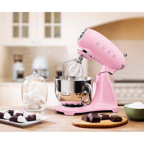 Rožnat kuhinjski robot Retro Style – SMEG-image-4