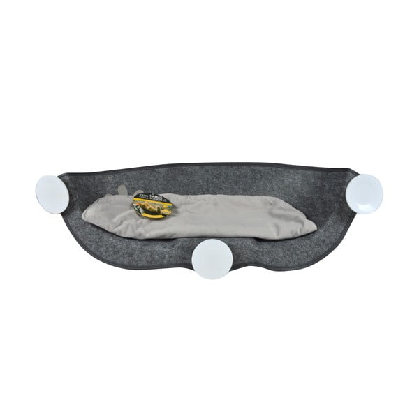 Siva postelja za mačke 52x67 cm – Love Story-image-2