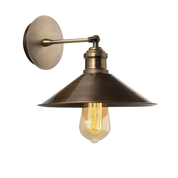 Stenska svetilka v bronasti barvi ø 24 cm Berceste – Opviq lights