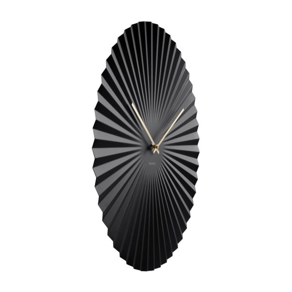 Črna ura Karlsson Sensu, ø 50 cm-image-2