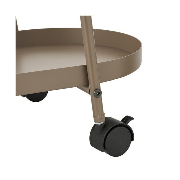 Kovinski servirni voziček na kolesih 27,5x60 cm Empoli – House Nordic-image-3