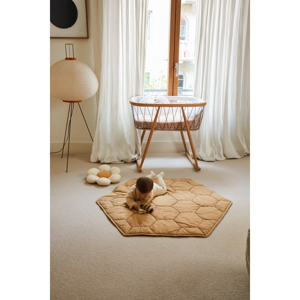 Rumena otroška igralna podloga Honeycomb – Lorena Canals-image-3