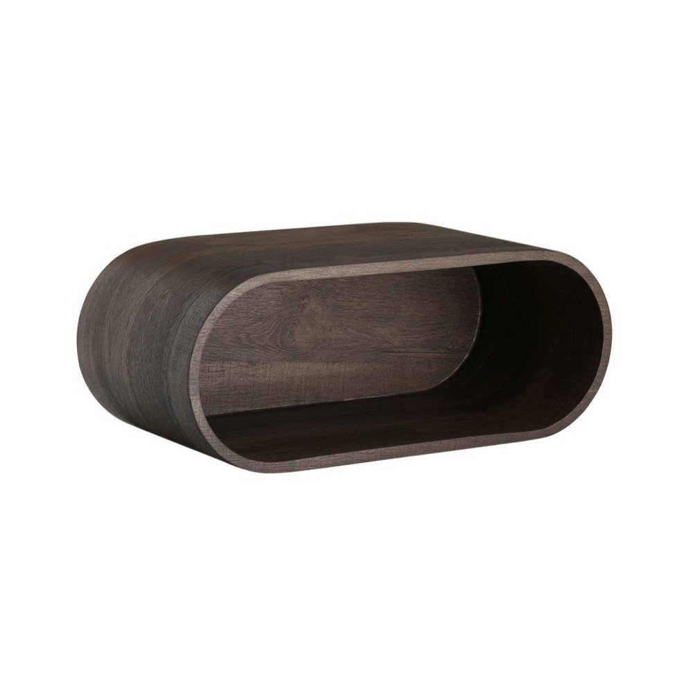 Rjava polica iz MDF plošč 60 cm Positano