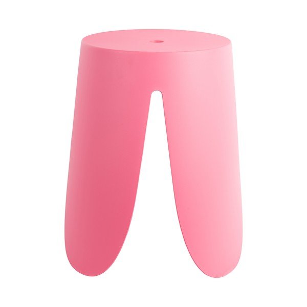 Rožnat plastičen stolček Ravish – Leitmotiv-image-2