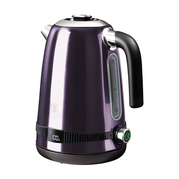 Vijolični grelnik vode 1,7 l Purple Metallic Line - BerlingerHaus