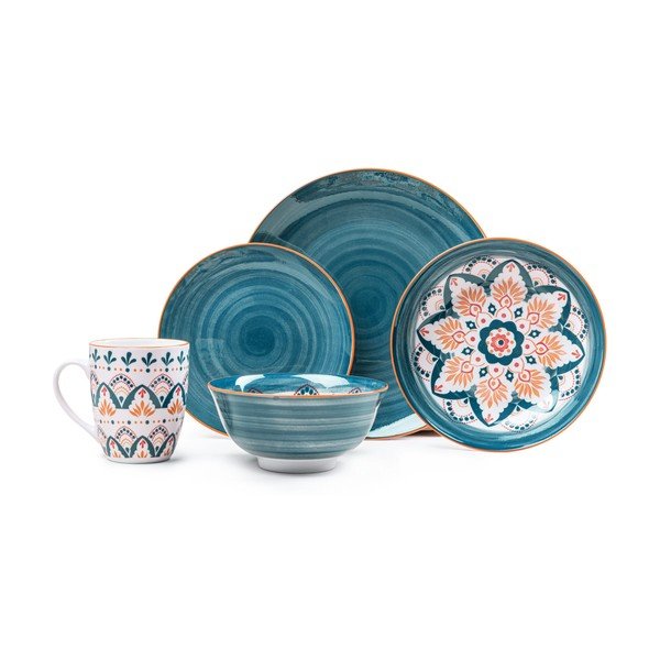30-delni komplet porcelanaste posode Bonami Essentials Hestia