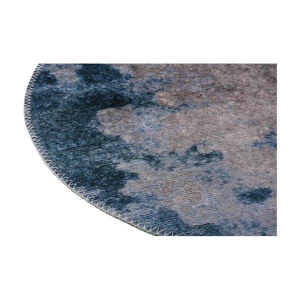 Modra/siva pralna preproga 160x230 cm – Vitaus-image-2