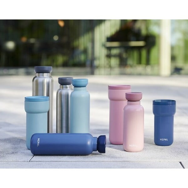 Temno moder termo lonček 375 ml Nordic denim – Mepal-image-2