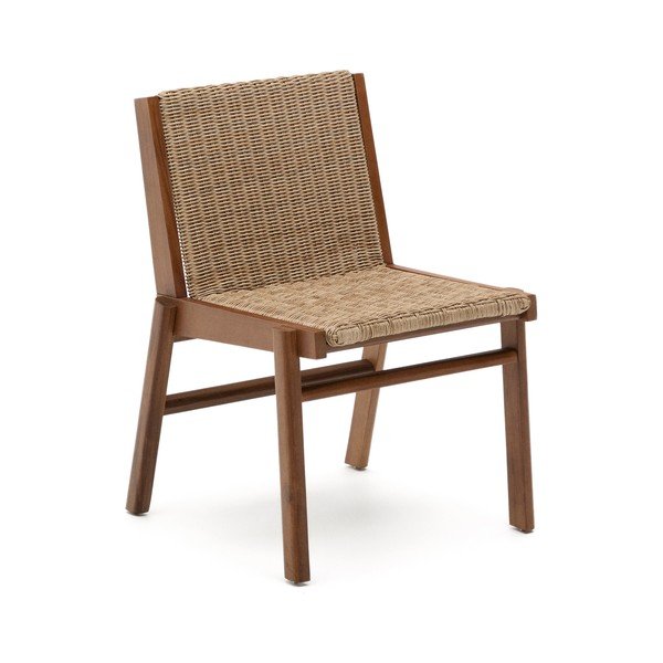 Vrtni stol iz masivnega lesa v naravni barvi Itani – Kave Home