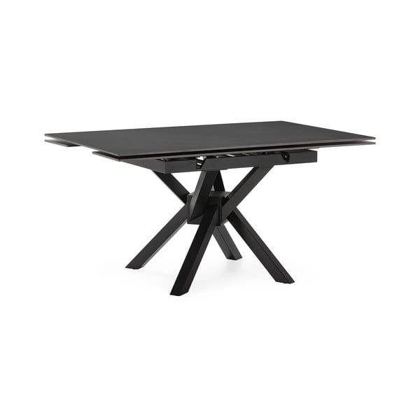 Raztegljiva jedilna miza z dodatno ploščo s kamnito mizno ploščo 90x150 cm Arlene – Marckeric-image-2