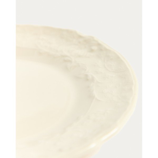 Bež desertni keramičen krožnik ø 17 cm Varla – Kave Home-image-2