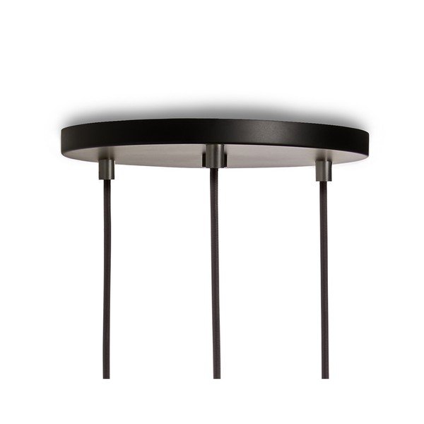 Temno siva zatemnitvena viseča svetilka ø 25 cm Triple Pendant – tala-image-3