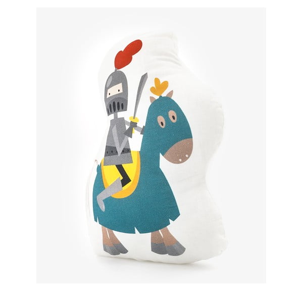 Bombažen vzglavnik Mr. Fox Knight, 40 x 30 cm-image-2