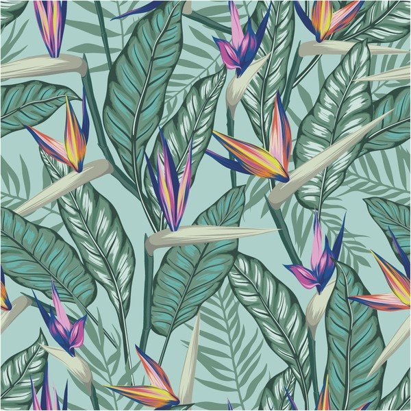 Dekorativna stenska nalepka Ambiance Punta Cana, 60 x 60 cm-image-3