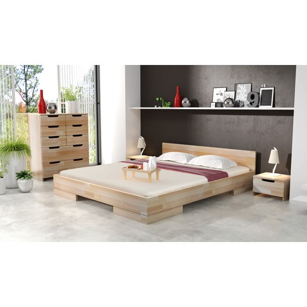 Nočna omarica iz bukovega lesa s predalom SKANDICA Spectrum-image-4