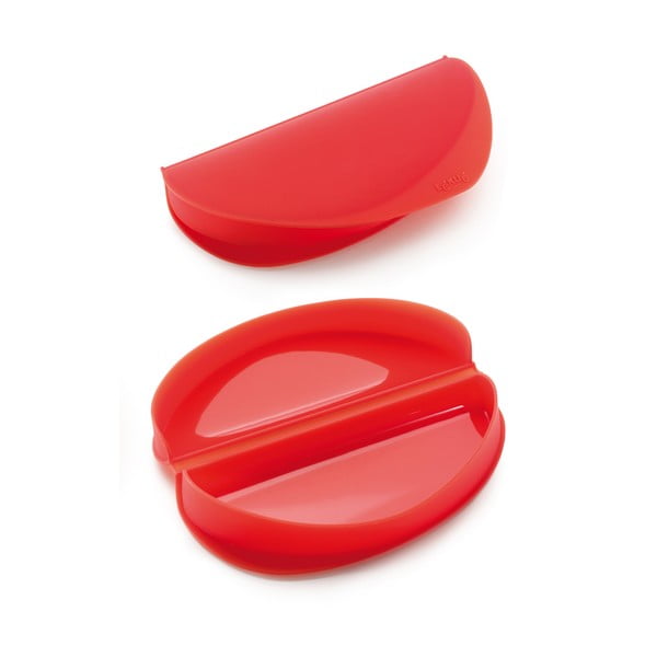 Rdeča silikonski kalup za omlete Lékué
