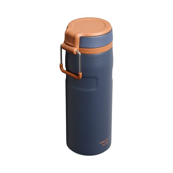 Temno modra termovka iz nerjavečega jekla 470 ml IceFlow™ Bottle Twist Flip Twilight – Stanley-image-1