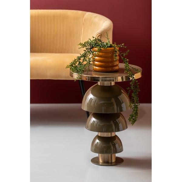 Kovinska okrogla stranska mizica ø 46 cm  Tess  – Leitmotiv-image-1