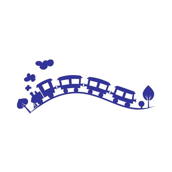 Fanastick Train Sticker-image-1