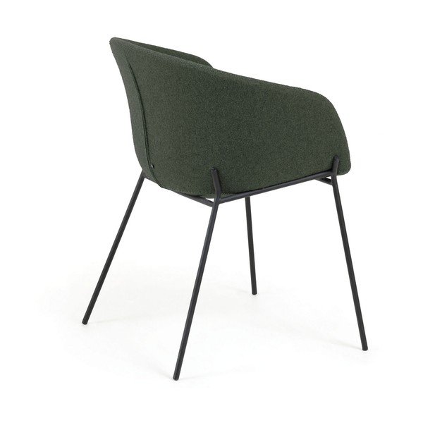 Zelen fotelj Kave Home Zadine-image-3