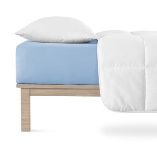 Modra napenjalna rjuha iz jerseyja 90x200 cm Boxspring – Andrea Simone