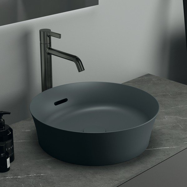 Siv keramičen okrogel umivalnik ø 40 cm Ipalyss – Ideal Standard-image-1