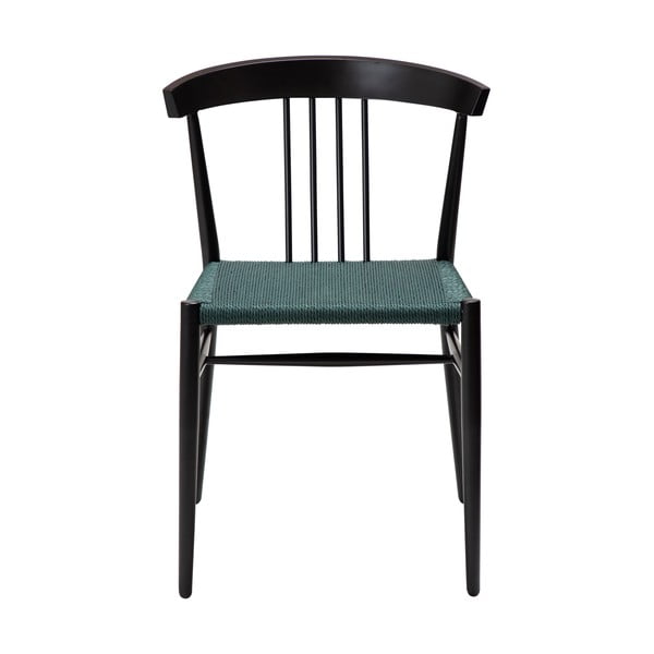 Črn/turkizen jedilni stol Sava – DAN-FORM Denmark-image-2