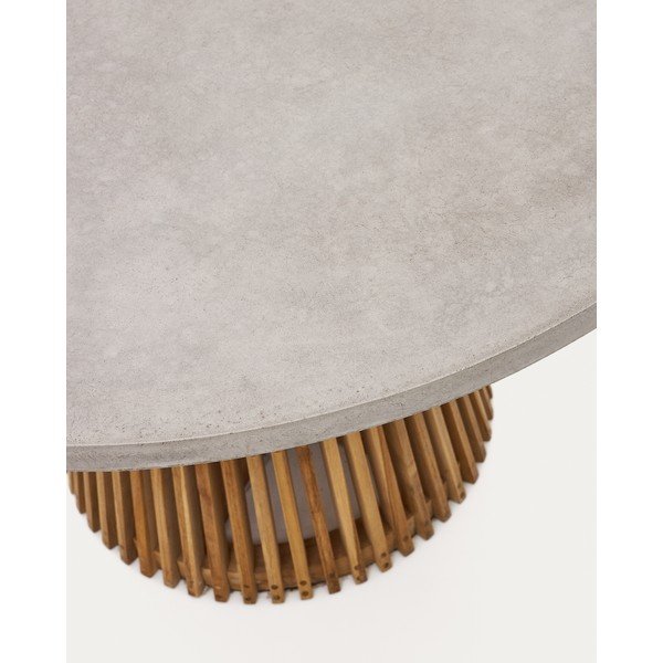 Okrogla vrtna miza ø 120 cm Alcaufar – Kave Home-image-3