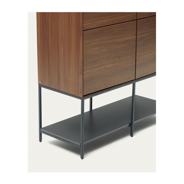 Omarica v orehovem dekorju 97,5x160 cm Vedrana – Kave Home-image-3