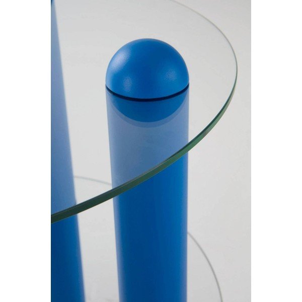 Steklena okrogla stranska mizica ø 48 cm Egan – Jotex-image-2