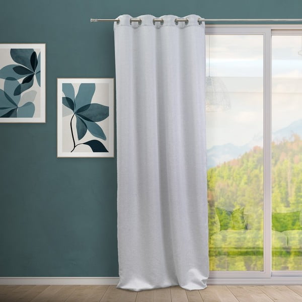 Svetlo siva zavesa 140x260 cm Luz – Casa Selección-image-1