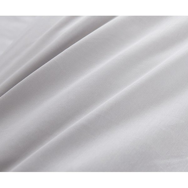 Siva posteljnina iz bombažnega satena Bianca Classic, 135 x 200 cm-image-3