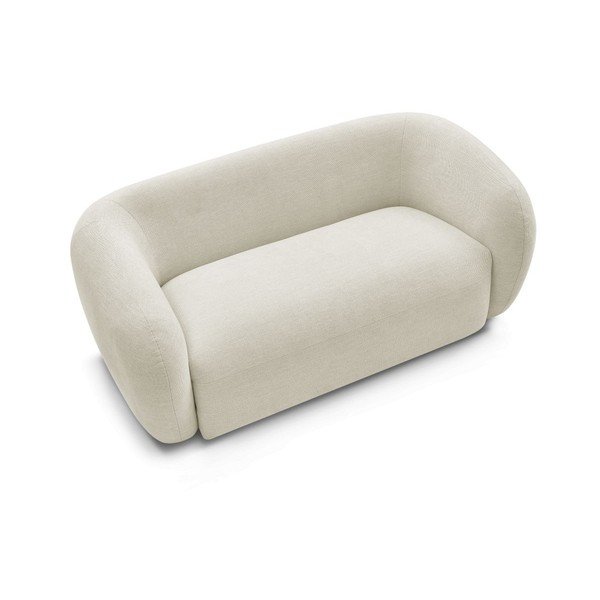 Bež sedežna garnitura iz šenilje 160 cm Celine – Bobochic Paris-image-3