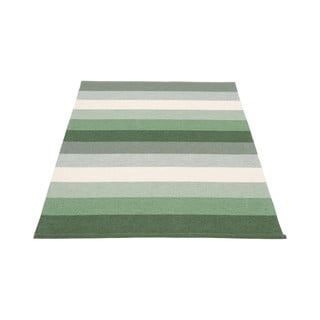 Zelena/kremno bela notranja in zunanja preproga 140x200 cm Molly Woods – Pappelina