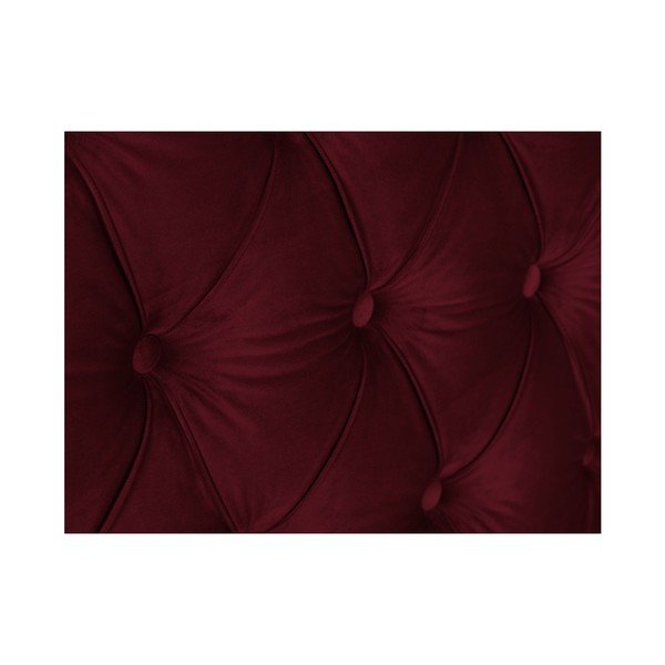 Rdeče vzglavje Mazzini Sofas Cloves, 180 x 120 cm-image-4