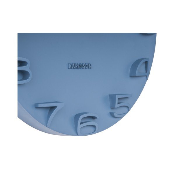 Modra ura Karlsson On The Edge, ø 42 cm-image-1