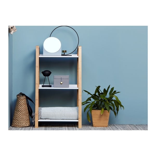 Bambusov kopalniški regal s 3 policami Wenko Finja-image-3