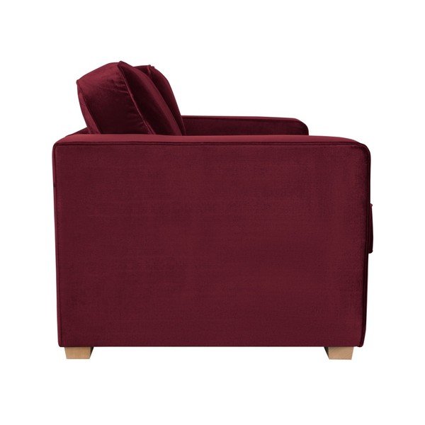 Cosmopolitan design Dvosedežna zofa v bordo barvi Chicago-image-2
