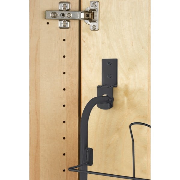 Črno kovinsko stojalo za čevlje Wenko-image-1