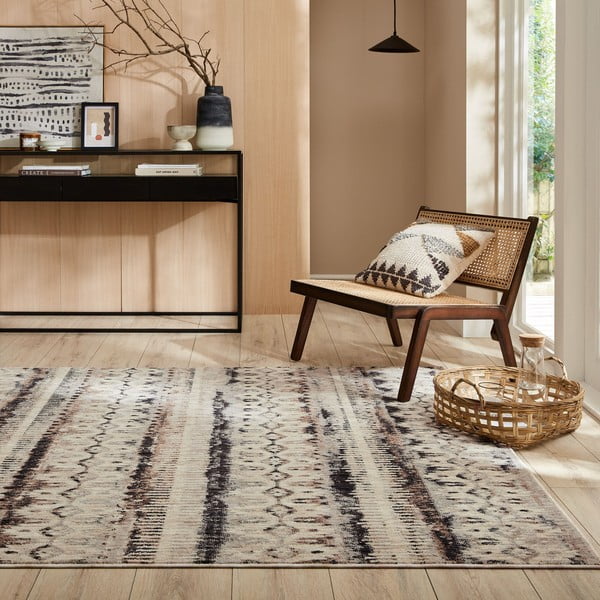 Bež preproga 200x290 cm Marly – Flair Rugs-image-1